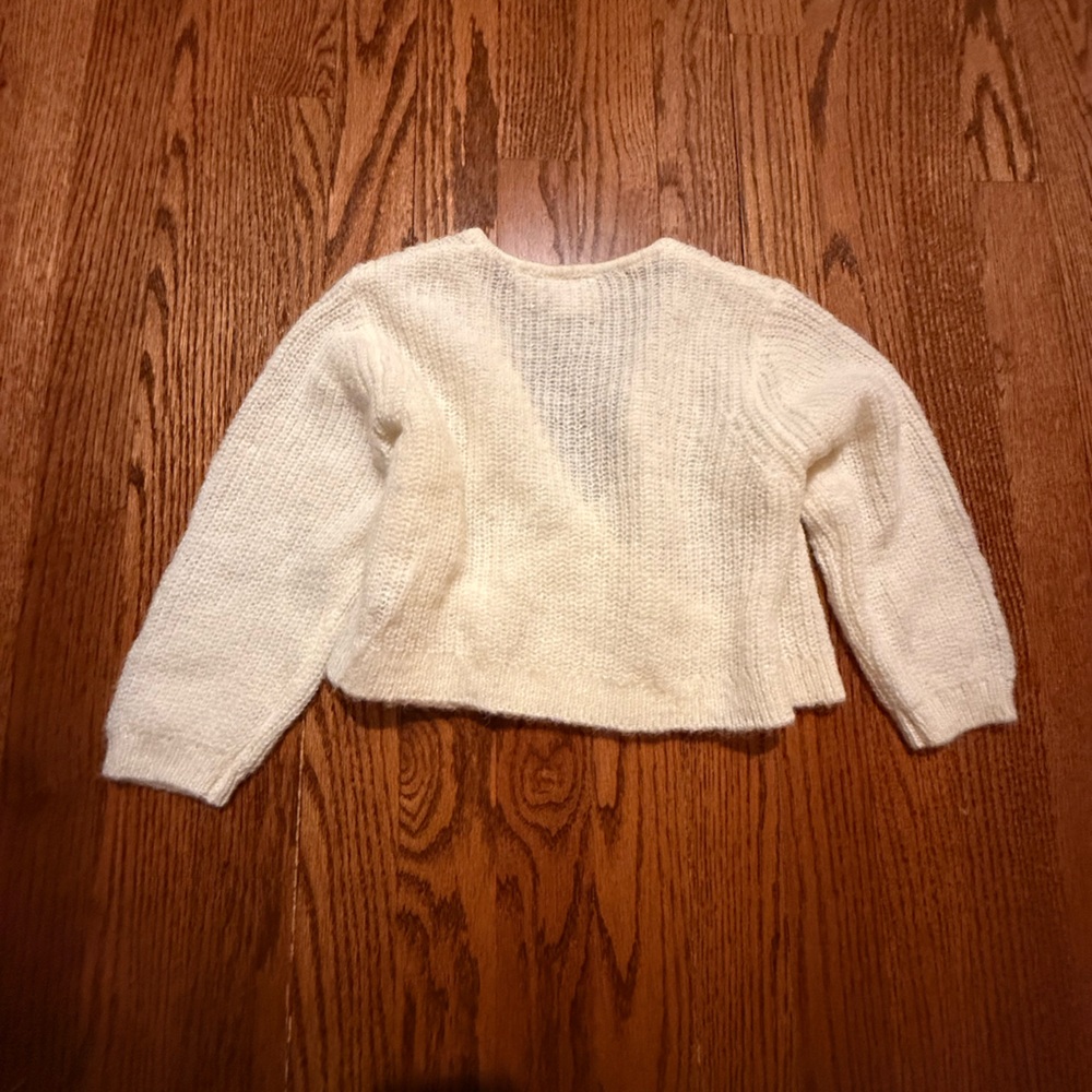NWOT Zara Wrap Cropped Sweater 2-3 Years - Picture 3 of 8